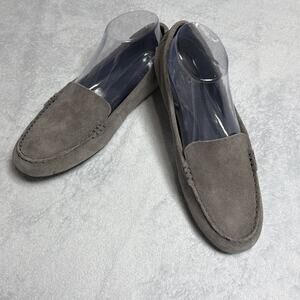 Women’s BORN Gray Suede Axona Driving Moccasin- Size 8 - See Last Two Pictures